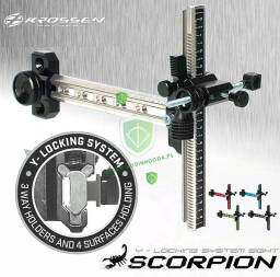 celownik Krossen Scorpion alu RH srebrny