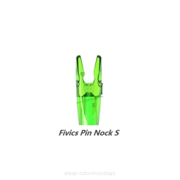 Nasadka Fivics Pin Nock S Small (mała) kolor (clear green) 12szt