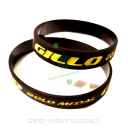 Opaska GILLO archery Gold Medal gumowa Wristband na nadgarstek - czarna