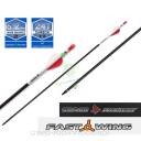 Strzała Carbon Skylon Fastwing Carbon Medium - spine 400 450  (czerwona)
