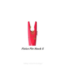 Nasadka Fivics Pin Nock S Small (mała) kolor (full pink - neon red) 12szt