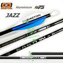 Zestaw strzała Easton New JAZZ aluminiowa czarna Jazz 1516, 1616, 1716, 1816, 1916, 2016 - grot Easton bullet (6szt)