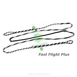 Cięciwa tradycyjna flamandzka Predator 60" 20N FastFlite (czarno-biała)