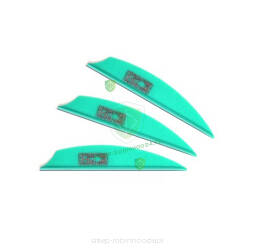 Lotka Bohning AIR 2" gumowa shield - kolor teal 