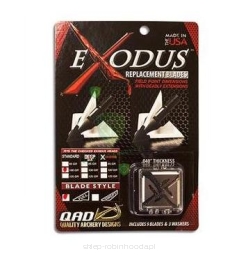 ostrza QAD Exodus Full Blade 100gr - pełne ostrza (9szt)