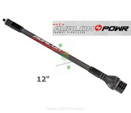 stabilizator krótki Avalon POWR 14mm Carbon 12"