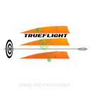 Lotka pióro 4" Shield TRUEFLIGHT orange - lotka naturalna pierzasta