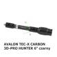stabilizator Avalon TEC-X Carbon 3D PRO Hunter 6" myśliwski (czarny)