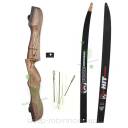 Łuk klasyczny Core Hit duży 66" 68" 70" dorośli łuk -  model hit czarne ramiona