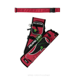 Kołczan Avalon CLASSIC z paskiem czerwony