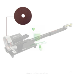 Tarcza tnąca do cięcia strzał Decut 3" do maszynki Decut ACO Mini Cut PCO Cut - tarcza do przycinania strzał