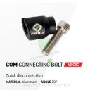 Szybkozłączka kątowa FIVICS QD 10*stopni - szybki montaż stabilizatora łuk bloczkowy 10stopni w dół - Fivics 10*