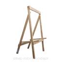 Stojak drewniany pod matę piankową 80cm - duży stojak na 4 nogach 