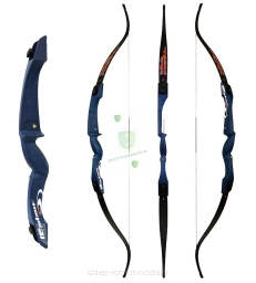 Łuk Rolan Club łuk klasyczny - niebieski 66" 68" 70"