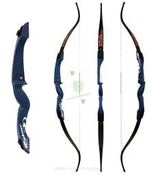 Łuk Rolan Club łuk klasyczny - niebieski 66" 68" 70"