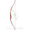Łuk tradycyjny ROLAN SNAKE 60" 26# czerwony - kompozyt