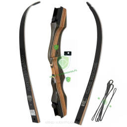 Łuk tradycyjny VIRIDIAN Oak Ridge Buck Trail T/D składany drewniany 62" siła: 25#, 35#, 45#, 55#