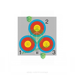 Tarcza papierowa LAS VEGAS 3x20cm karton Saunders 