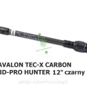 stabilizator Avalon TEC-X Carbon 3D PRO Hunter 12" myśliwski (czarny)