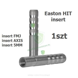 Insert Easton HIT alu - insert FMJ insert AXIS 5MM tulejka FMJ AXIS - 1szt