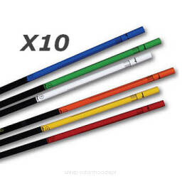 Oklejki strzał X10 - SOCX Wave Edge X10 - kolor