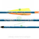 Strzała BLUES 2016 - spine 500 lotki pióra SHIELD 4" Grot bullet rps