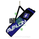 Kołczan sportowy AVALON A3 niebieski 3-rurkowy