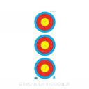 Tarcza papierowa 3x20cm bloczkowa 18m