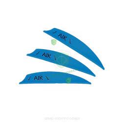 Lotka Bohning AIR 2" gumowa shield - kolor niebieski satynowy - satin blue 