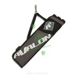 Kołczan sportowy AVALON A3 szary 3-rurkowy