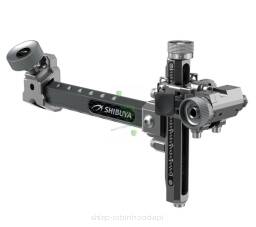 Celownik SHIBUYA ULTIMA CPX III Carbon 400-6" bloczkowy  (kolor) krótki