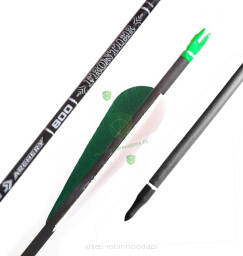 strzała Frontier Skylon FRONTIER Carbon lotki pióra 4" parabolic - strzała Frontier 800 węglowa Carbon - 1szt