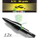 Groty COMBO 65gr Saunders 9/32" czarny RPS - tuzin