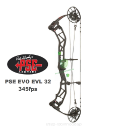 Łuk bloczkowy PSE EVO EVL 32 myśliwski 2021 czarny matt 70# - 345fps - (czarny)