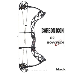 Łuk BOWTECH Carbon ICON LH G2 26.5-30.5" 50# (black) czarny