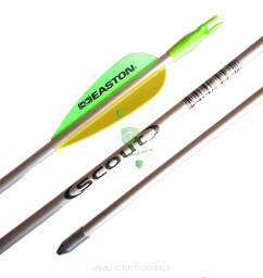 Strzała Easton Alu Scout Junior 26" (srebrna) strzała Easton alu Scout
