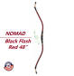 Łuk konny Black Flash Red 48" FF+ 25#, 30#, 35#, 40#, 45#, 50# łuk Carbon (czerwony)