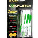 lotki NAP TWISTER 2" QUICKFLETCH termokurczliwe (zielone)