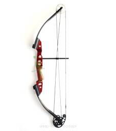 Łuk bloczkowy MATHEWS FX Target Red 70# Solo Cam 29-31"