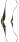 Łuk White Feather Vermilion 62" siła 25#, 30#, 35#, 40#, 45#, 50#, 55#, 60#