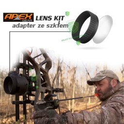 ADAPTER RING + LENS KIT do celownika APEX gear TRU GLO obręcz nakrętka pierścień Covert Apex