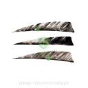 Lotka pióro 4" Shield Tre Camo - lotka naturalna pierzasta Tre Bark