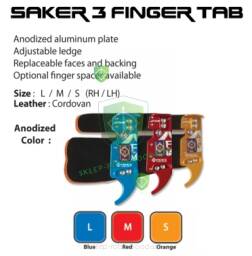 Skórka FIVICS SAKER 3 Cordovan ochrona na palce 