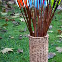 Zestaw Strzały Drewniane Robin 8mm Shield 4"