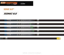 Promienie Easton SONIC 6.0 Carbon Easton Sonic 6mm (12szt) 250, 300, 340, 400, 500 ,600 - 12szt