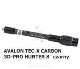 stabilizator Avalon TEC-X Carbon 3D PRO Hunter 8" myśliwski (czarny)