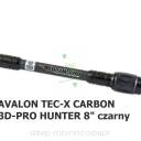 stabilizator Avalon TEC-X Carbon 3D PRO Hunter 8" myśliwski (czarny)