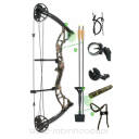 zestaw łuk bloczkowy EXTERMINATOR Camo 70# 17-31"