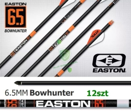 strzały Easton 6.5MM Bowhunter - ACU Carbon - Bully 2" (spine: 340, 400, 500) - 12szt