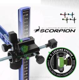 celownik Krossen Scorpion alu RH niebieski